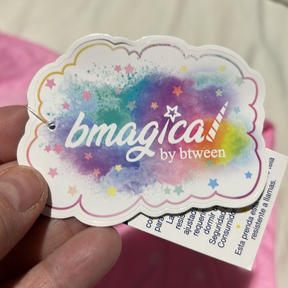 B magical 8 unicorn a line nightgown flame retardant nwt - Picture 4 of 7